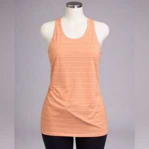 GAP Peach Striped Tank Top